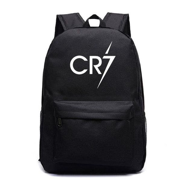 

backpack cristiano ronaldo cr7 fashion kids bookbags girls boys school bag men backpacks accessory