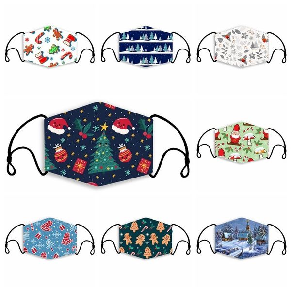 

high-quality masks loose snowflake 3d printed digital flower dustproof washable breathable children's mask with filter