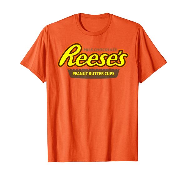 

reese's-milk chocolate peanut butter cup t-shirt, White;black
