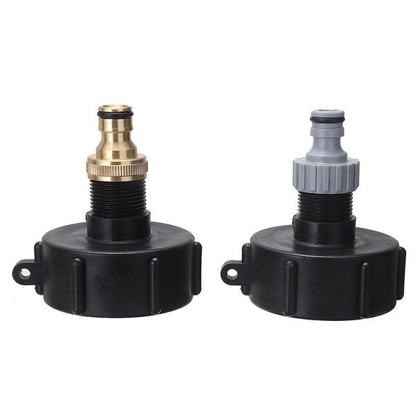 

watering equipments 3style adapter ibc tank to plug garden container water connection s60x6 3/4 inch connector tools