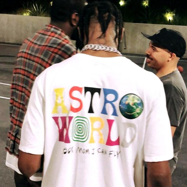 

men's t-shirts astroworld fashion hip hop short sleeve men clothes women harajuku cotton letter print summer 2021 couples tees top, White;black