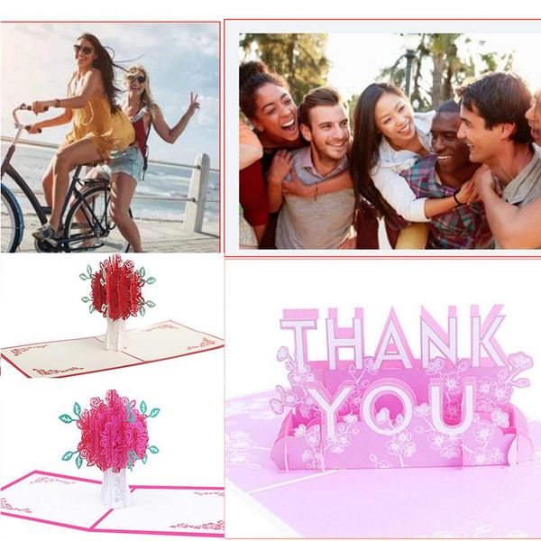 

greeting cards 3d wedding invitations for mother daughter wife anniversary ty