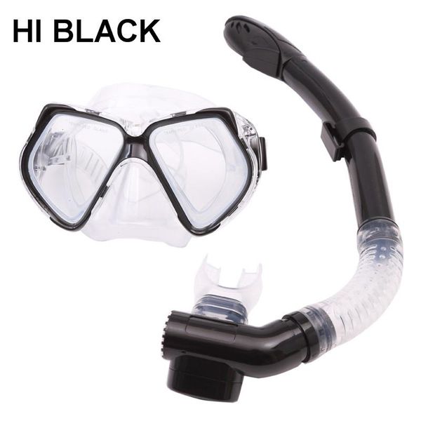 

dry type professional scuba diving mask snorkels equipment goggles glasses swimming easy breath tube set masks