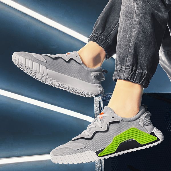 

summer men walking shoes mesh popular youth breathable men sports shoes light youth men sneakers luxurious design