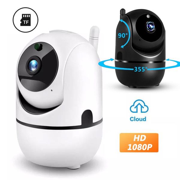 

cameras ip camera 1080p cloud smart home wireless automatic tracking baby monitor night vision surveillance with wifi