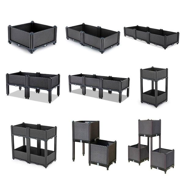 

planters & pots garden grow bag jardin jardinage ogrod raised plant bed flower flowers planter planting box with legs designer