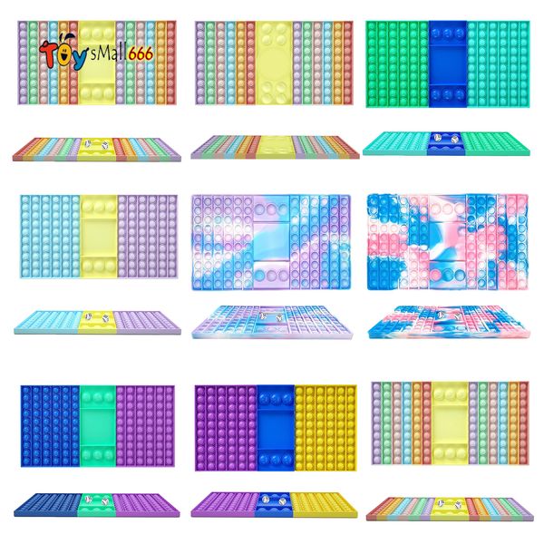 

push bubble chess board silicone children stress reliever squeeze game fast delivery