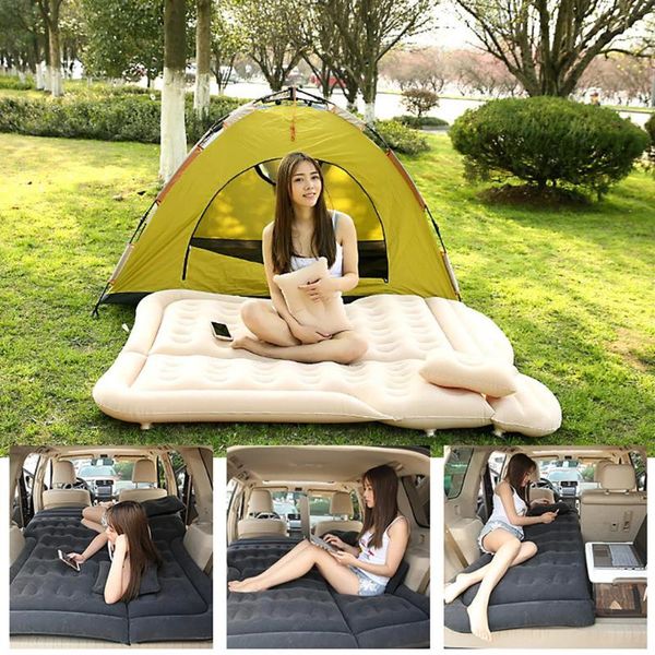 

other interior accessories auto mattress suv multifunctional car inflatable bed travel for self-driving camping