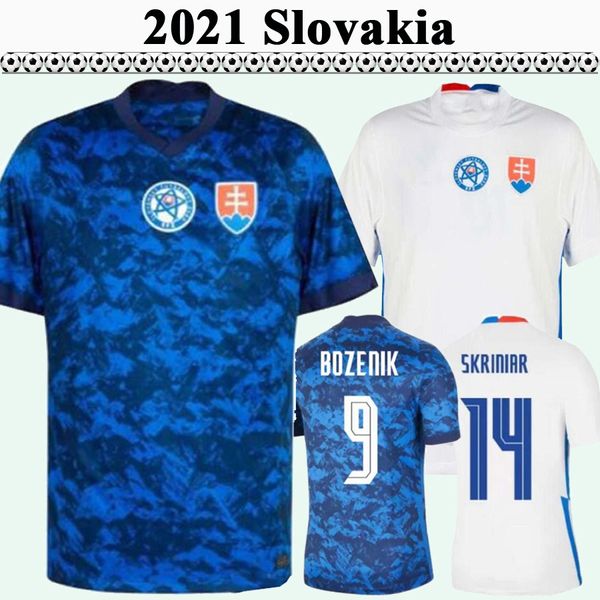 

2021 Slovakia National Team Mens Soccer Jerseys HAMSIK LOBOTKA BOZENIK NAGOYA SKRINIAR Home Away Football Shirt Short Sleeve Uniforms, Qm3104 2021 away --- patch