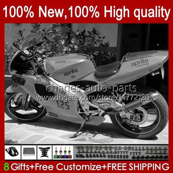 Carrozzeria per Aprilia RS4 RSV-125 RSV125RR Grigio lucido RSV125 36No.139 RSV RS 125 R RR 125RR RS-125 1999 2000 2001 2002 03 04 05 RS125 99 00 01 02 2003 2004 2005 Kit carenatura