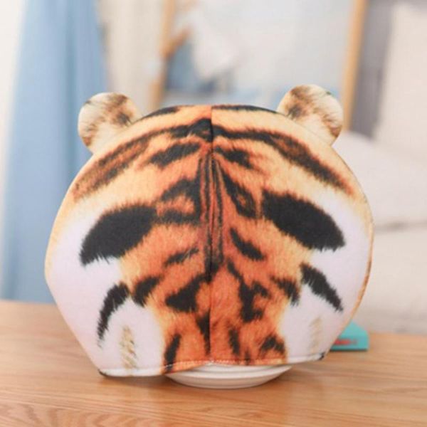 

party hats pograph prop fashionable tiger helmet plush headgear decoration cozy for cosplay