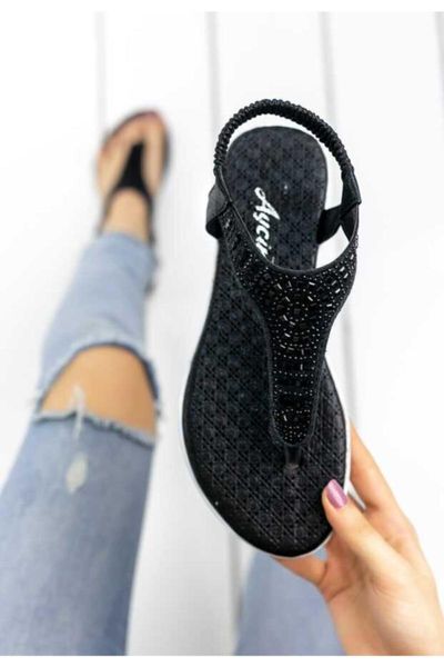 

sandals women charlie black skin