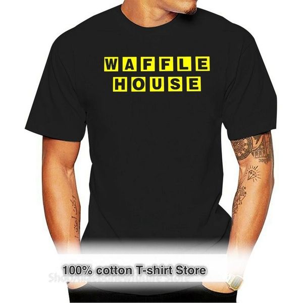 

men's t-shirts casual waffle house tee t shirt short sleeve o-neck cotton t-shirt sports plus size tshirt for teens, White;black
