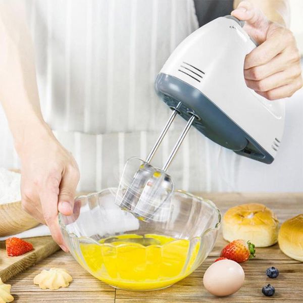 

blender 110v/220v mini 7 speed manual electric handheld mixer egg beater automatic cream cake baking