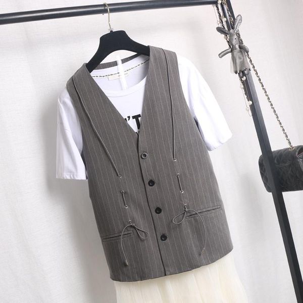 

women's vests #0791, Black;white