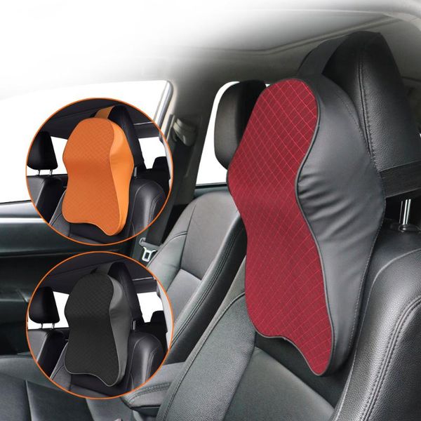 

seat cushions neck support holder car styling pillow adjustable head restraint 3d memory foam auto headrest interior accessories