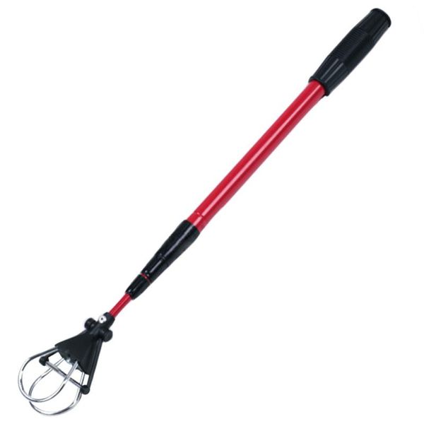 

golf training aids 1pc ball pick up retriever retracted automatic portable scoop picker locking putter grip1