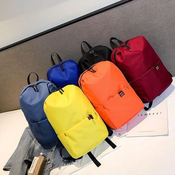 

spring candy-colored oxford backpack leisure fashion custom