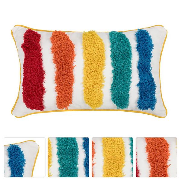 

cushion/decorative pillow 1pc tufting cover decorative pillowcase sofa throw gift