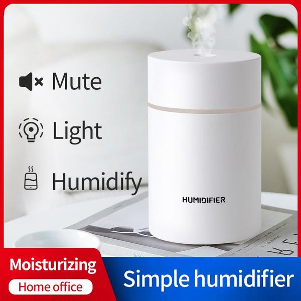 

interior decorations air humidifier for car 300ml usb mini office moisturizing mute nano fine mist large capacity water difusor