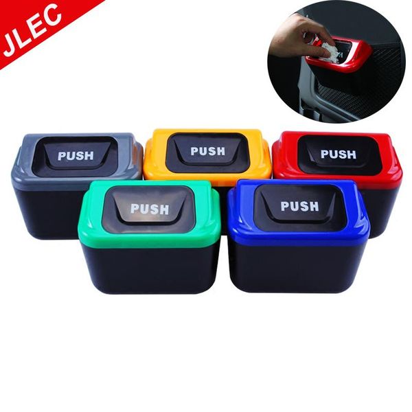 

other interior accessories 1x car trash can garbage attractive bin auto organizer storage box rubbish gargage holder for lada