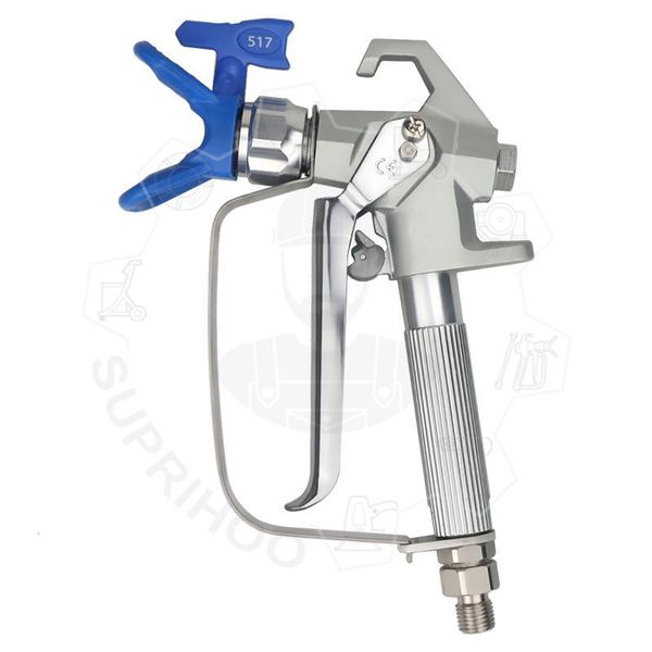 

professional spray guns airless gun 4 finger trigger with rac 515 nozzle 248bar g5 similar to grac0 ftx for titan wagner spraying machine