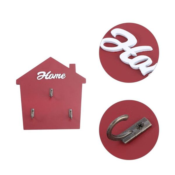 

hooks & rails 1pc practical wall hook decorative home storage rack chic
