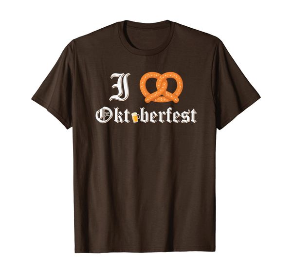 

I Love Oktoberfest Pretzel Heart T Shirt Beer Festival Party, Mainly pictures