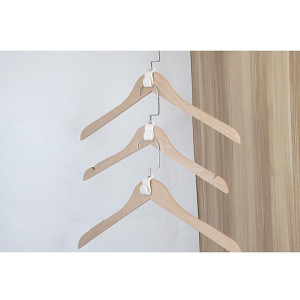 

hooks & rails clothes hanger connector cascading hangers space saving organizer 1/10pcs ki