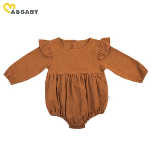 

spring autumn baby girl rompers vintage toddler infant born jumpsuit long sleeve clothes 3months - 3years 210515, Blue