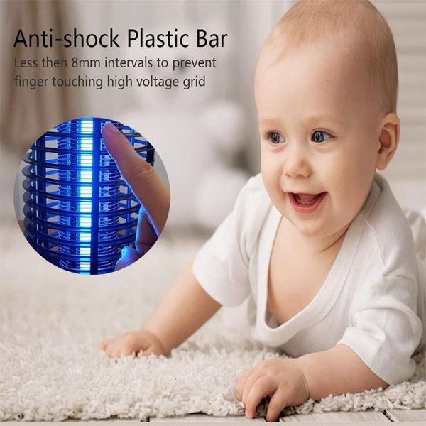 

garden decorations household mosquito killer led portable mosquit light insects electric zapper night anti y6c3