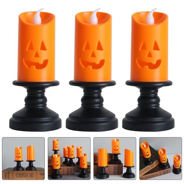 

candles 3pcs led lamps decorative night light festival lamp adornments