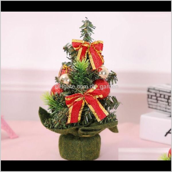Dekorationen, festliche Lieferungen, Garten, Drop-Lieferung 2021, hochwertige 20 cm Mini-Weihnachtsbaum-Glitzer-Schneeflocken-Ornamente, hängende Dekoration