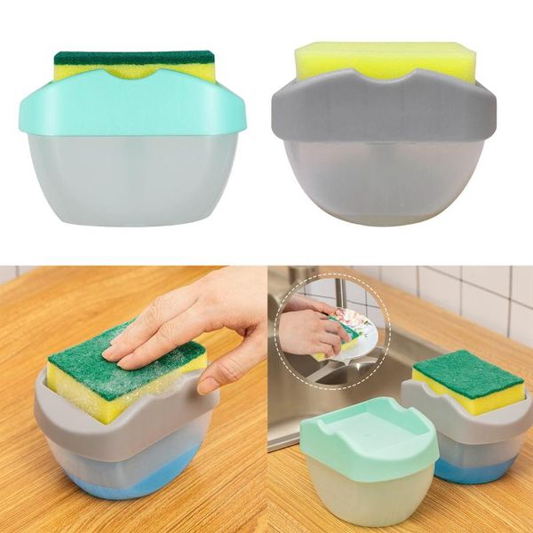 

soap pump dispenser counterabs sponge holder caddy organizer 400ml liquid