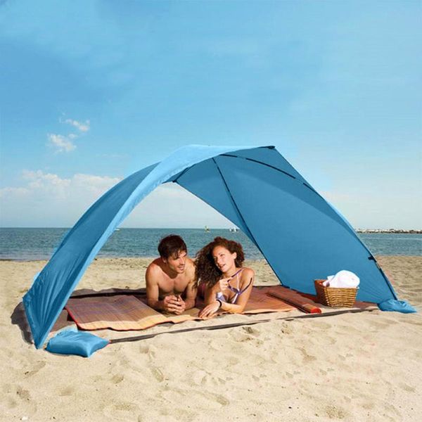 

outdoor portable tent uv protection folding beach camp canopy 2 person tents and shelters