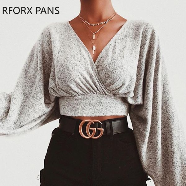 

solid batwing sleeve ruched crop blouse women's blouses & shirts, White