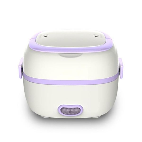 

multifunctional electric heating lunch box mini rice cooker portable steamer heat preservation electronic dinnerware sets