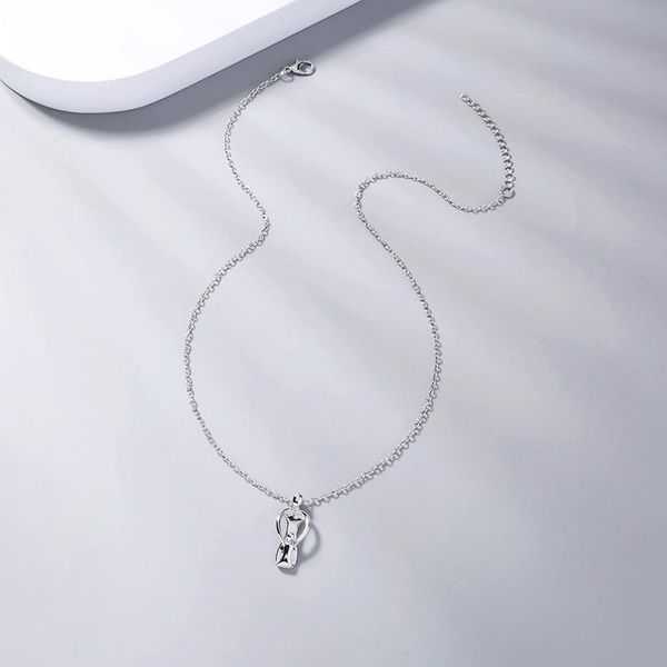 

chains fashion alloy mother hug child pendant necklace holiday gift ladies jewelry, Silver