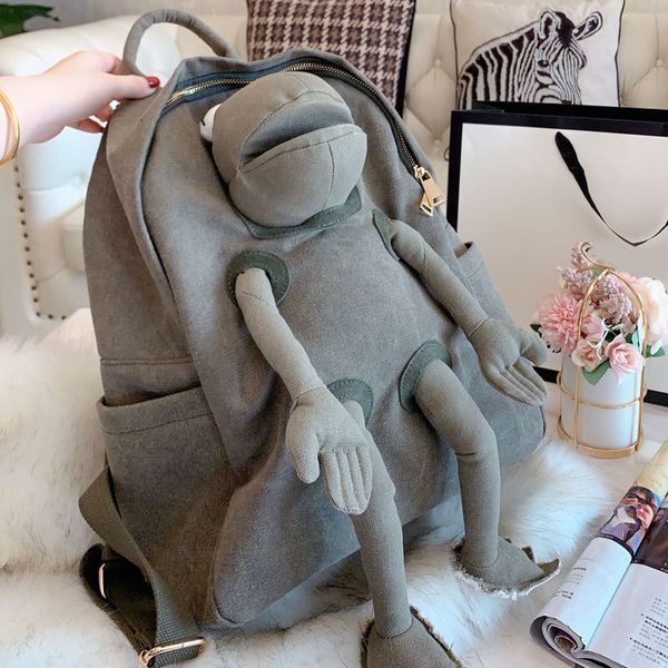 

backpack tote bag men women backpack fashion denim canvas shoulder bags travel bag messenger bag women handbag 81s