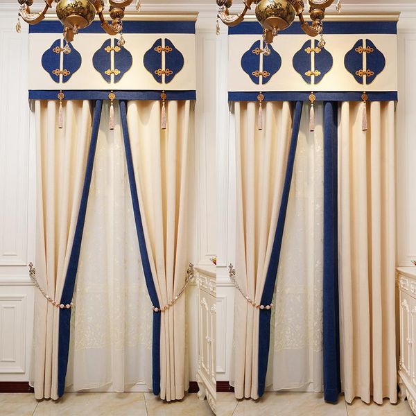 

curtain & drapes japanese and korean style custom luxury floor-to-ceiling blackout curtains for living room kitchen high-quality
