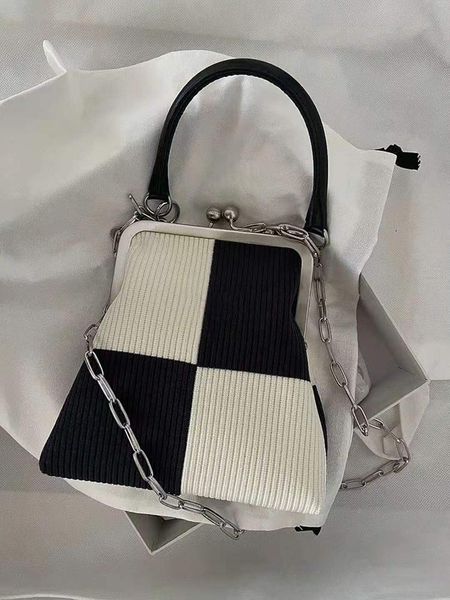 

evening bags vinatge shell clip women shouder designer metal chain handbags luxury quilted crossbody bag lady small purses