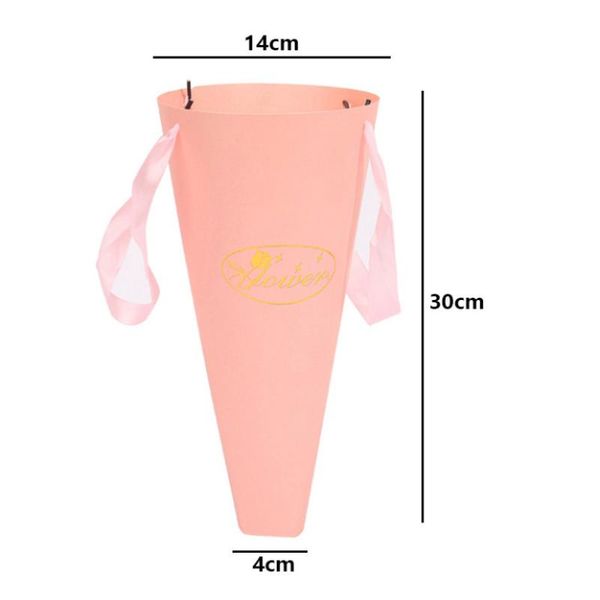 

gift wrap folding flowers wrapping paper women korean letter single bouquet florist handbag girl valentine's day rose arrangement bag