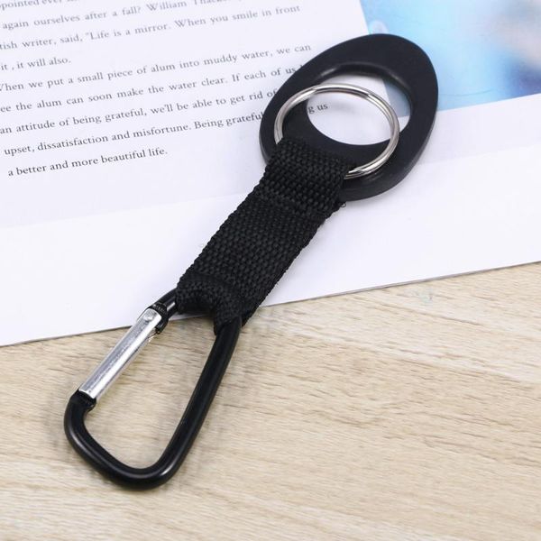 

2pcs outdoor water bottle holder clips for camping hiking with belt buckle (black) bottles & cages