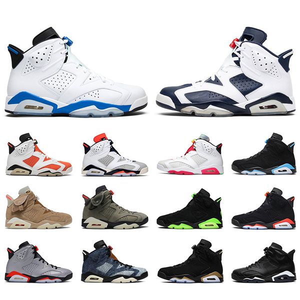 

2022 jumpman 6s basketball shoes 6 sport blue unc reflections champion black cat british khaki outdoor sport sneakers mens trainer