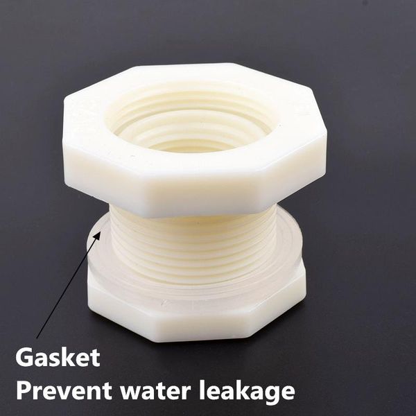 

watering equipments 1pc 20-63mm pvc female thread water tank connectors aquarium fish adapter drainage intake joint garden irrigation diy