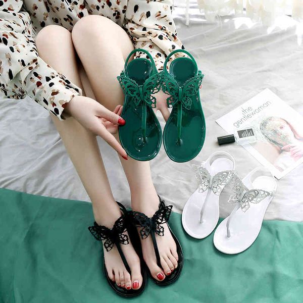 

sandals europe united states plastic chain beach shoes candy color sandal 3 different colors for women with summer flat sole, Black