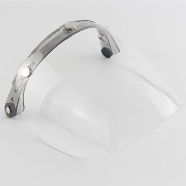 

motorcycle helmets 3-snap open face helmet visor protective shields for retro accessories f19a