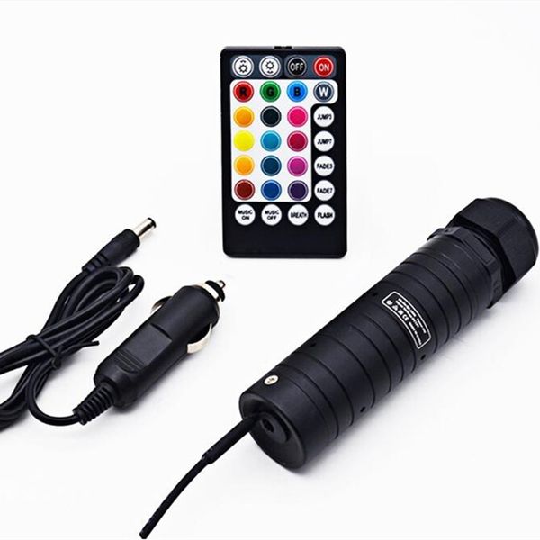 1X APP Controllo Bluetooth 6W LED Novità Motore di illuminazione con telecomando RF a 28 tasti per illuminazione con cavo in fibra ottica PMMA