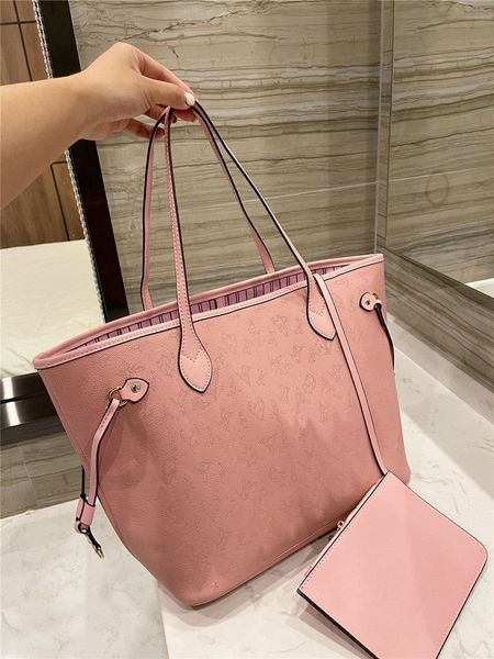 

2021fashion famous women handbag messenger bag shoulder crossbody girl high capacity 2 set portable mother package bags