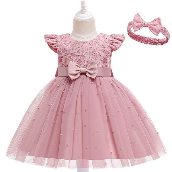 

girl's dresses 2-7years toddler kid girl princess dress lace tulle wedding birthday party tutu pageant children clothing costumes, Red;yellow